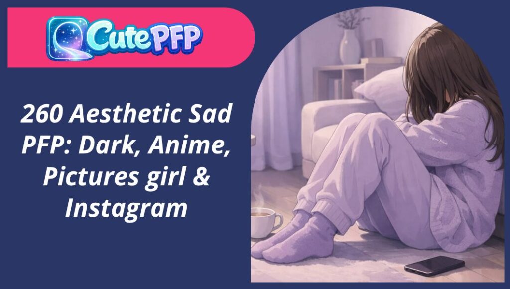 Aesthetic Sad PFP