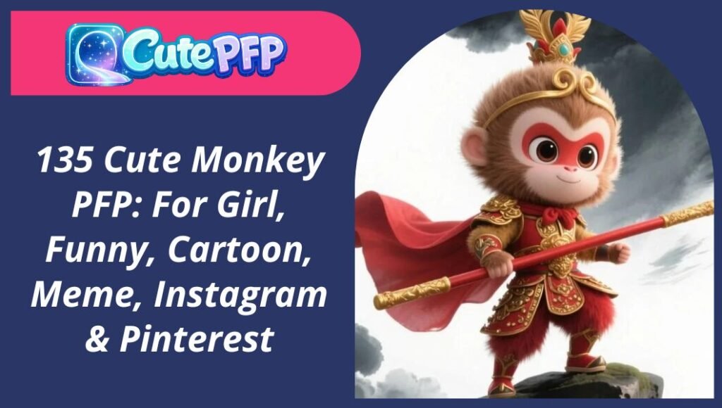 Cute Monkey PFP