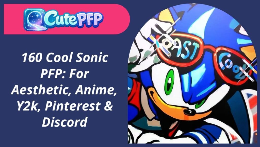 Cool Sonic PFP