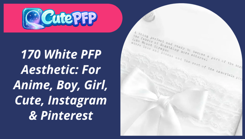 White PFP Aesthetic
