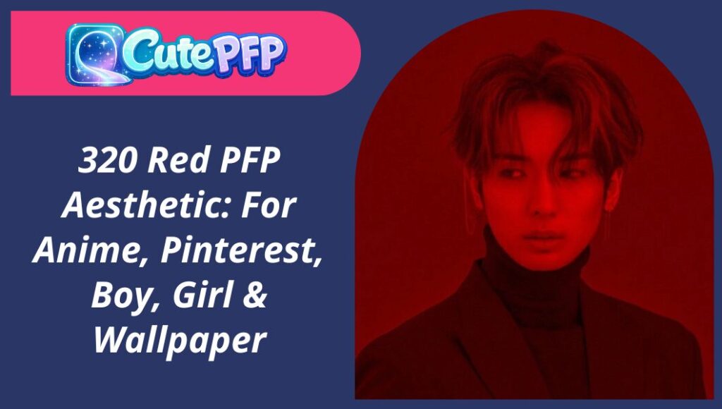 Red PFP Aesthetic