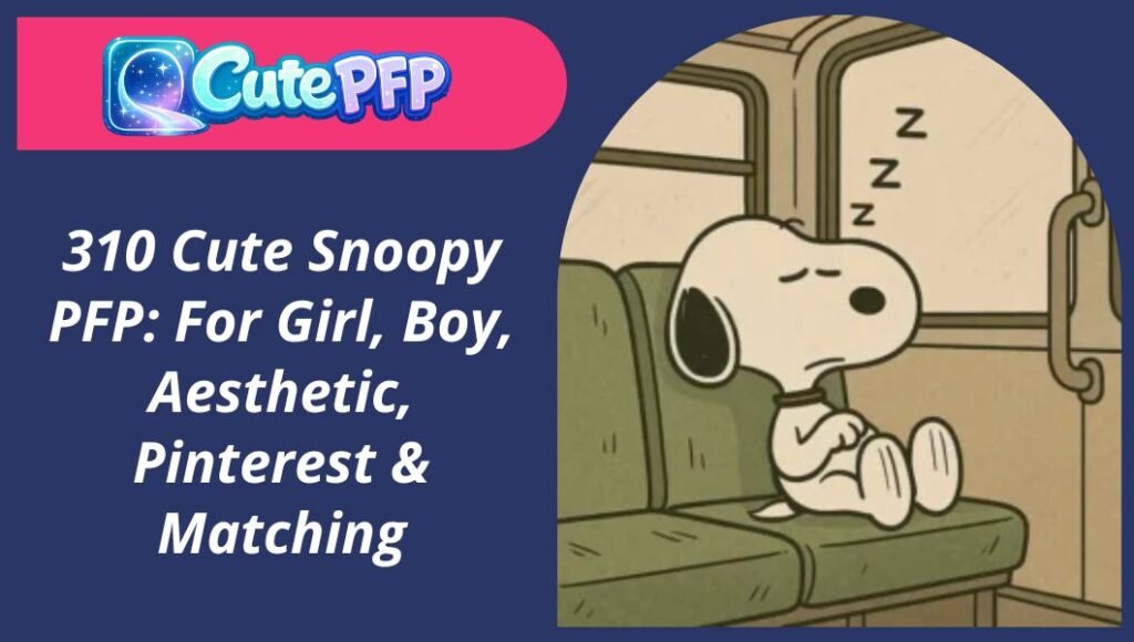 Cute Snoopy PFP