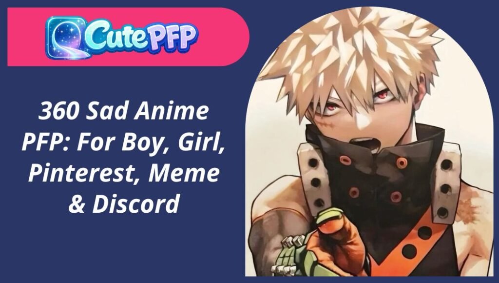 Sad Anime PFP
