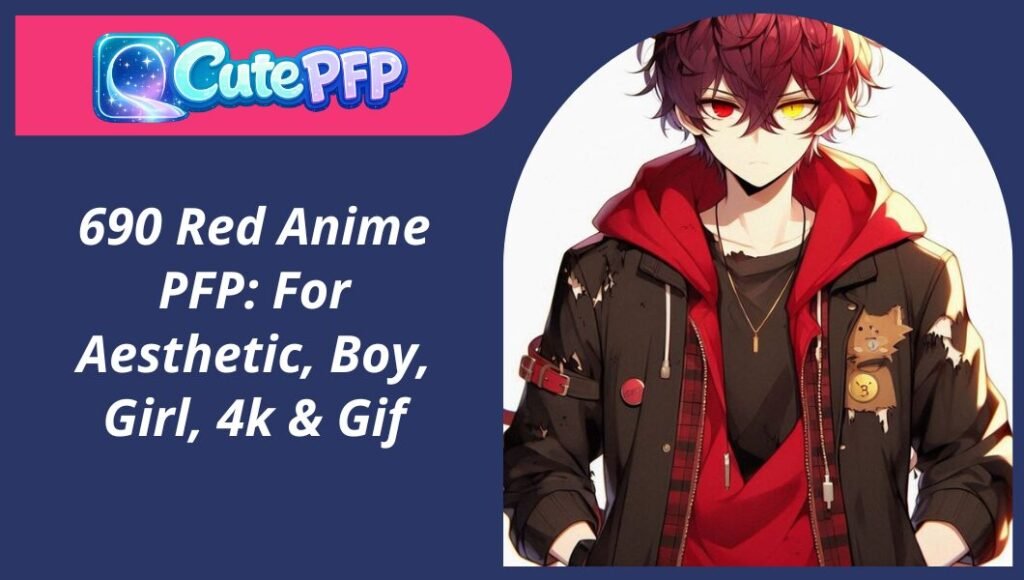 Red Anime PFP
